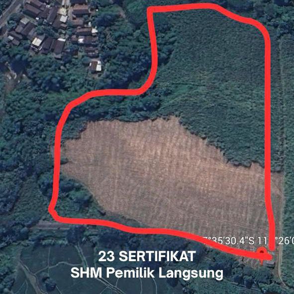 Dijual Tanah Luas di Kawasan Sumber Agung Dinoyo Jetis Mojokerto - Thumbnail 4