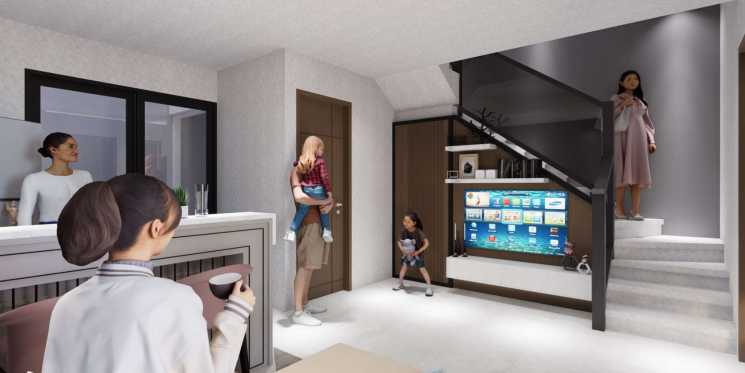 Dijual Rumah Baru Modern di Melville Central Surabaya - Thumbnail 2