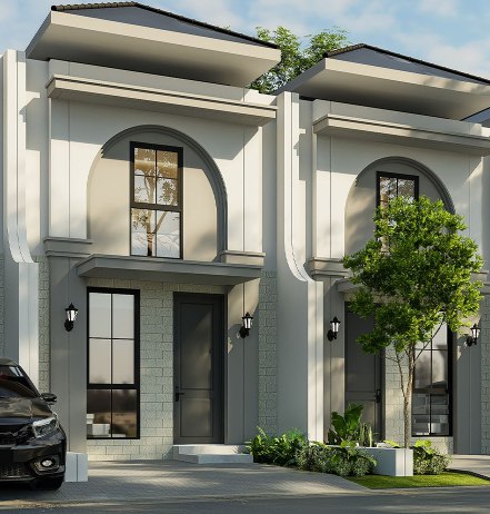 Dijual Rumah Baru di North Houston Mansion Nine Cluster New Phase Surabaya Barat - Image 1