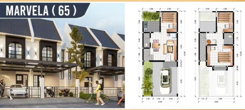 Dijual Rumah Baru Strategis di De Naila Park Tahap II Gresik - Thumbnail 4