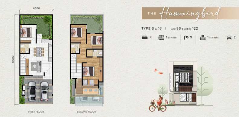 Dijual Rumah Eksklusif di Wisata Bukit Mas Cluster Chester Surabaya Barat - Thumbnail 2