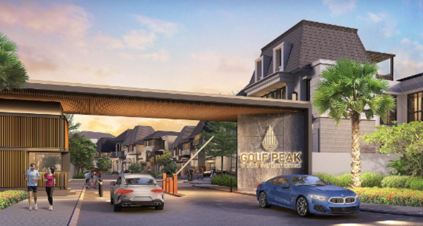 Dijual Tanah Kavling 3 Jejer di Golf Peak Citraland Surabaya Barat - Image 1