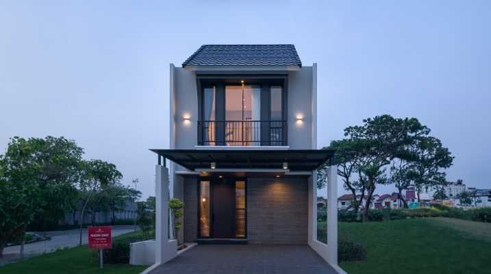 Dijual Rumah Baru Mewah di Taman Mansion Lakarsantri Crystal Golf Surabaya Barat - Thumbnail 3