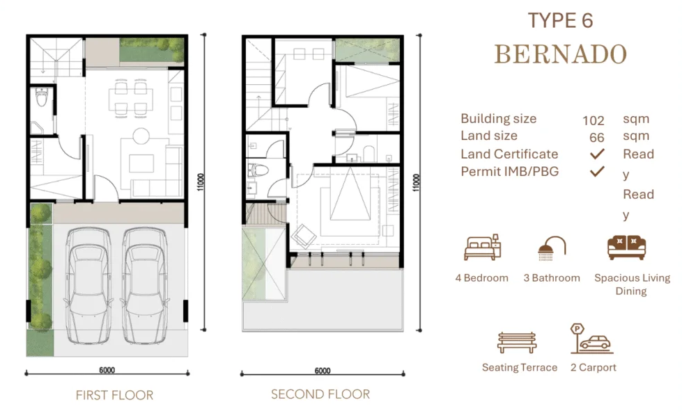 Dijual Rumah Baru Mewah di Darmo Graha Residence Surabaya Barat - Thumbnail 2
