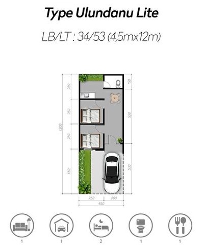 Dijual Rumah Modern di Green Lake Natural Living Surabaya - Thumbnail 3