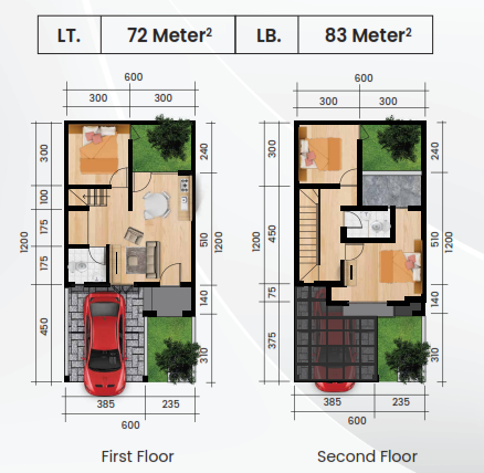 Dijual Rumah Baru Modern di Opra City Surabaya Barat - Thumbnail 2