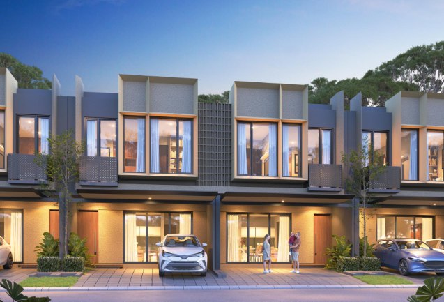 Dijual Rumah Baru Eksklusif di Northwest Cluster Northwest Garden Citraland Surabaya Barat - Image 1