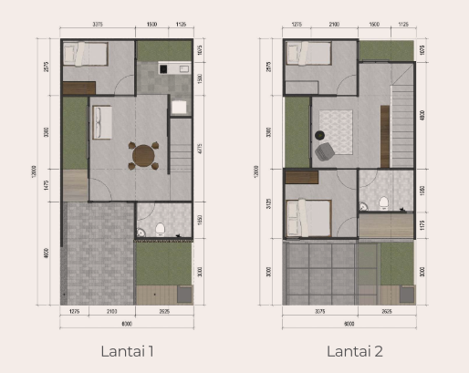 Dijual Rumah Baru di Jade Hamlet Cluster Hazel Gresik - Thumbnail 2