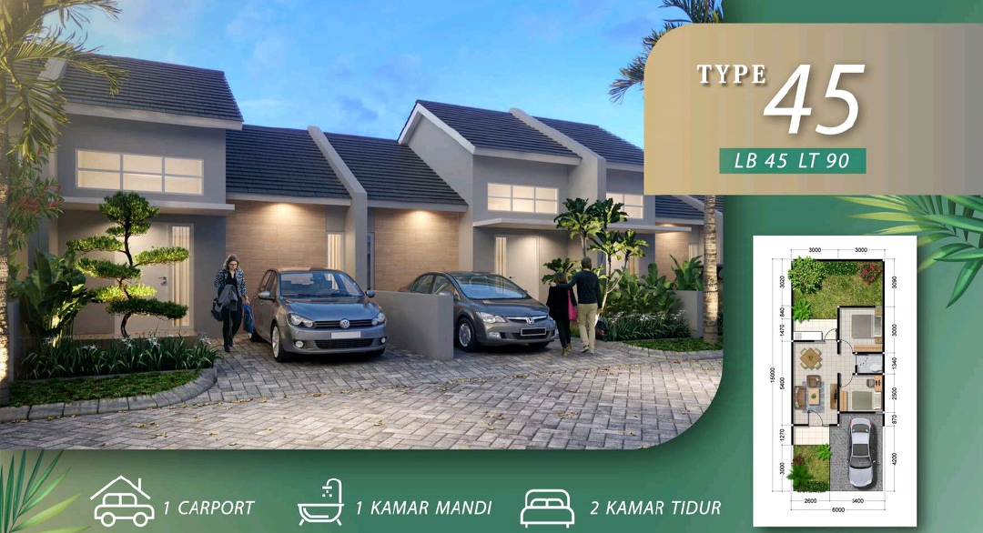 Dijual Rumah Baru Premium di Graha Palem Asri Sidoarjo - Thumbnail 2
