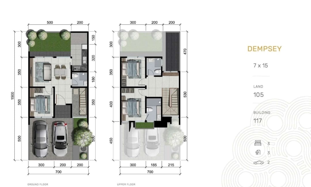 Dijual Rumah Baru Eksklusif di Cluster District 9 Citraland Surabaya Barat - Thumbnail 2