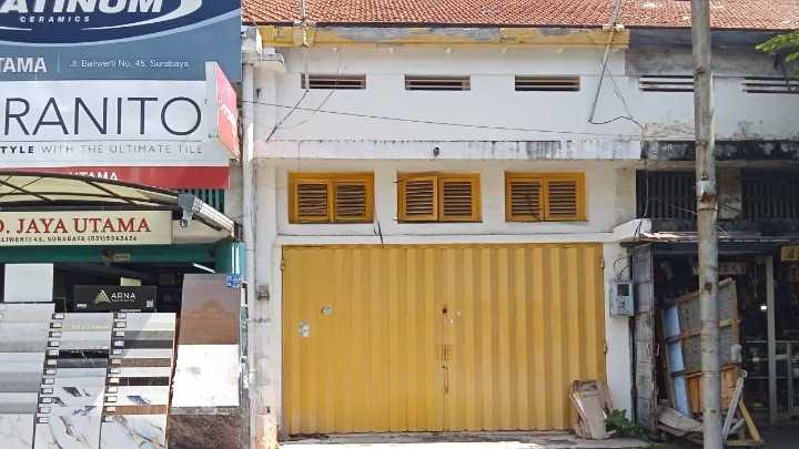 Dijual/Disewakan Ruko Strategis 2 Lantai di Baliwerti Surabaya Pusat - Image 1
