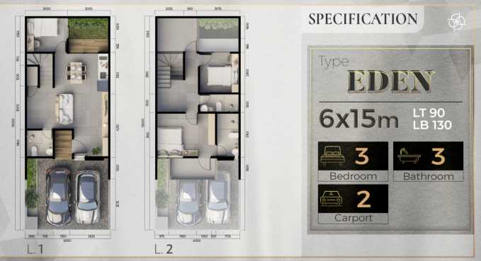 Dijual Rumah Baru Strategis di Central Park Merr Phase IV Surabaya Timur - Thumbnail 2