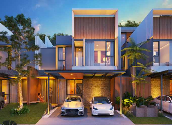 Dijual Rumah Baru Desain Modern di Cluster Dempsey Hill Citraland Northwest Surabaya Barat - Image 1