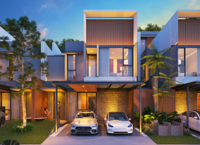 Dijual Rumah Desain Modern di Cluster Dempsey Hill Citraland Northwest Surabaya Barat - Image 1