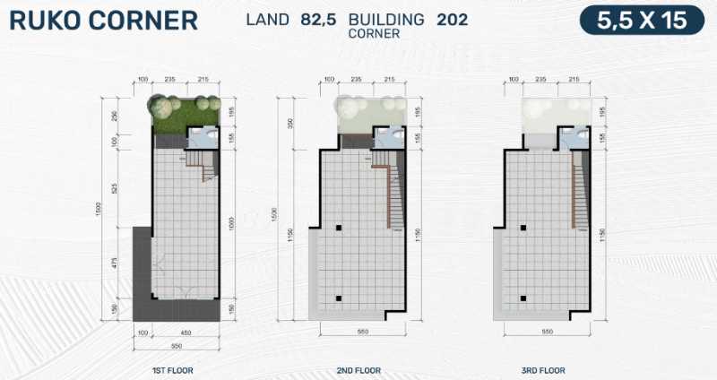 Dijual Ruko Baru Area Komersial Premium di New Galleria Extension Citraland Northwest Surabaya Barat - Thumbnail 2