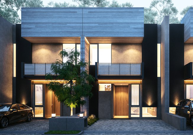 Dijual Rumah Baru Mewah di Central Park Merr Phase IV Surabaya Timur - Image 1