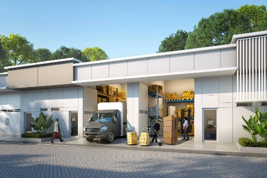 Dijual Gudang Modern Lokasi Strategis di Tritan Hub Sidoarjo - Image 1