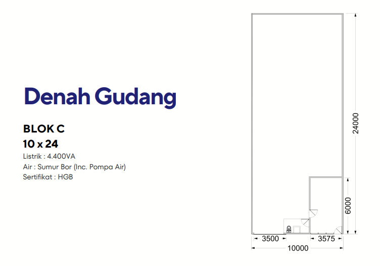 Dijual Gudang Modern Kawasan Industri di Business Park Ngoro Mojokerto - Thumbnail 3