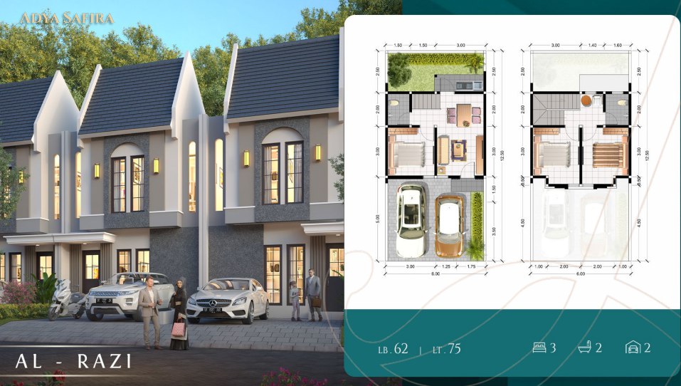Dijual Rumah Modern Full Furnish Siap Huni di Adya Safira Sidoarjo - Image 1
