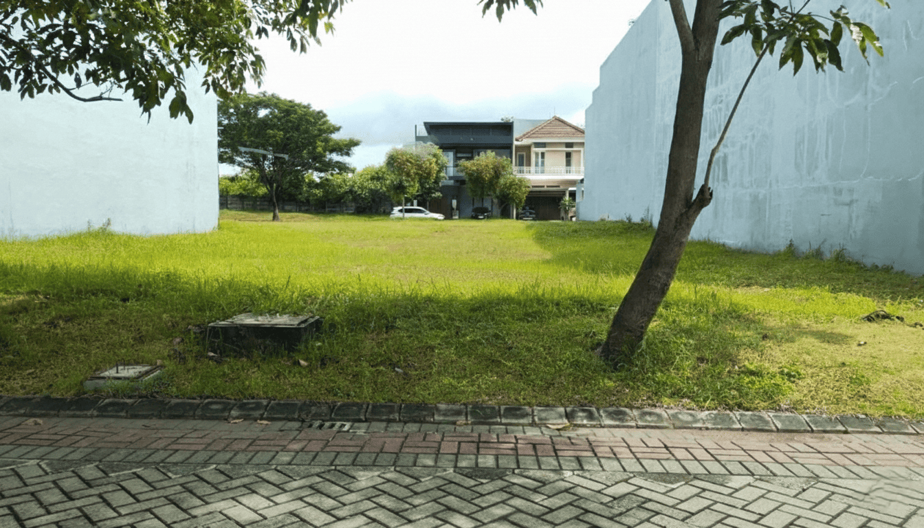 Dijual 2 Unit Kavling Jejer di Kawasan Lisbon Pakuwon Indah Surabaya Barat - Image 1