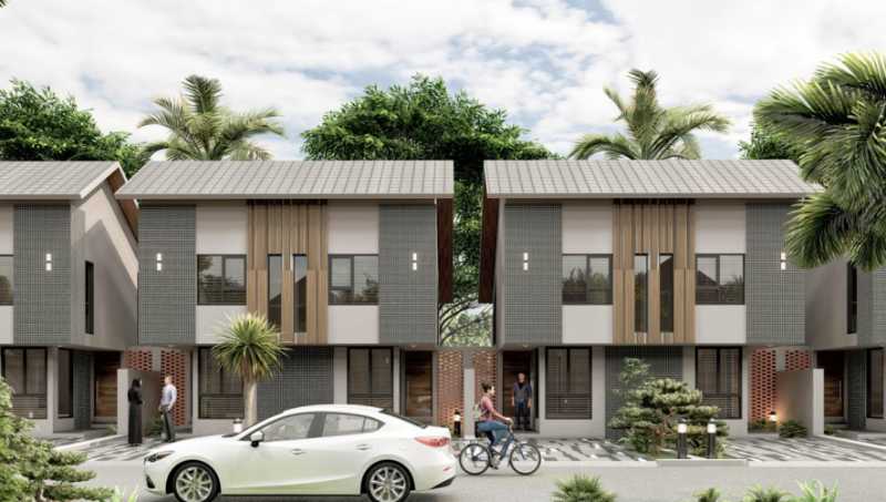 Dijual Rumah Baru Modern di The Hamlet Surabaya Timur - Image 1