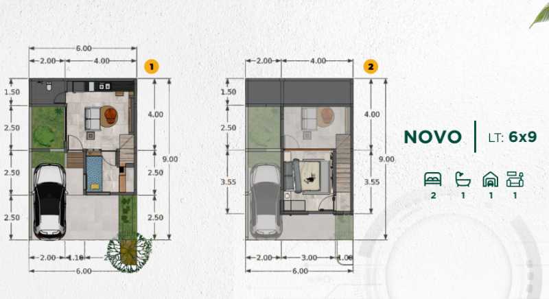 Dijual Rumah Baru Modern di The Hamlet Surabaya Timur - Thumbnail 2