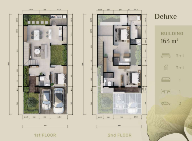 Dijual Rumah Baru Kawasan Premium di The Greenlake Citraland Surabaya Barat - Thumbnail 2