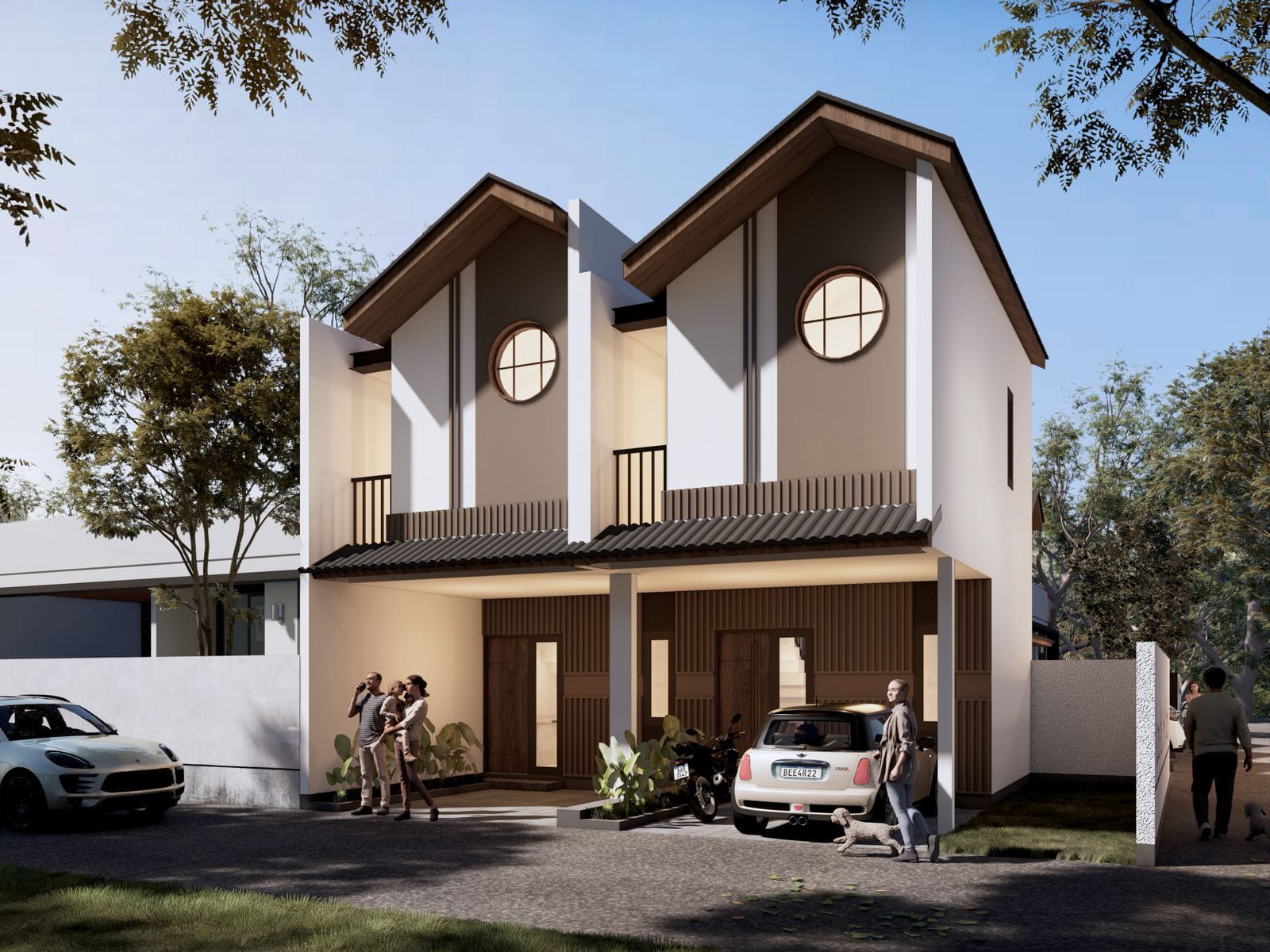 Dijual Rumah Modern Aesthetic Ala Korea di Hozrea Surabaya Timur - Image 1