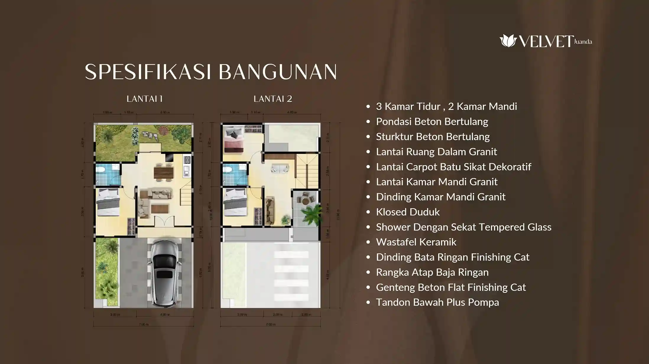 Dijual Rumah Eksklusif Modern Strategis di Wilayah Velvet Juanda Sidoarjo - Thumbnail 2