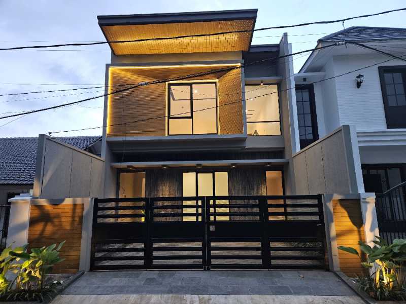 Dijual Rumah Baru Gress Modern Style di Rungkut Asri Surabaya Timur - Image 1
