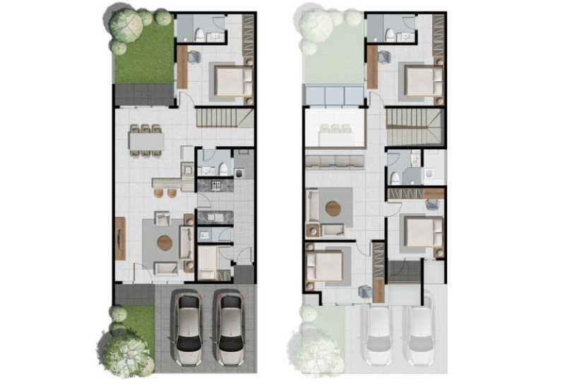 Dijual Rumah Baru Eksklusif dan Strategis di Cluster Lily By The Lake Graha Natura Surabaya Barat - Thumbnail 2