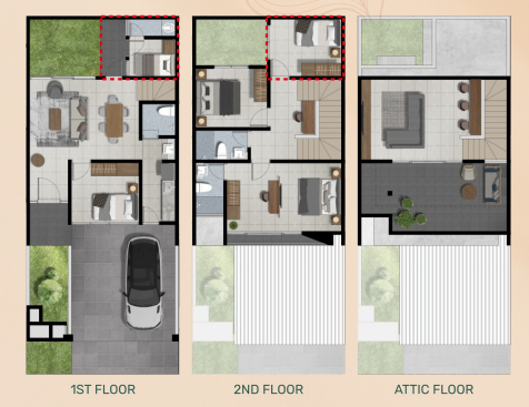 Dijual Rumah Baru Kawasan Prestisius di Citraland Northwest Central Surabaya Barat - Thumbnail 2