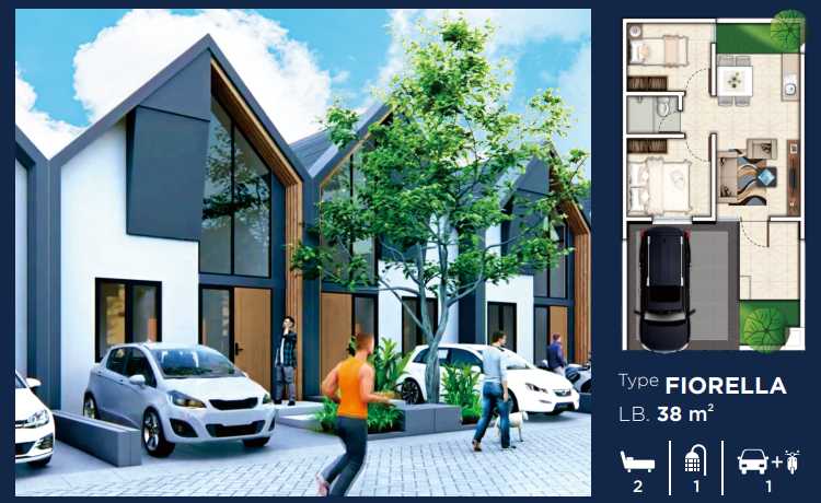 Dijual Rumah Baru Kawasan Strategis di The Linnea Deltasari Sidoarjo - Thumbnail 2