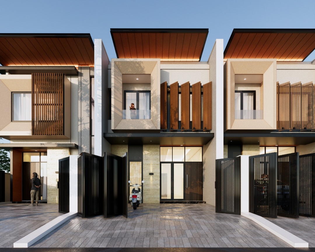 Dijual Rumah Modern Araya II Galaxy Bumi Permai Surabaya Timur - Image 1