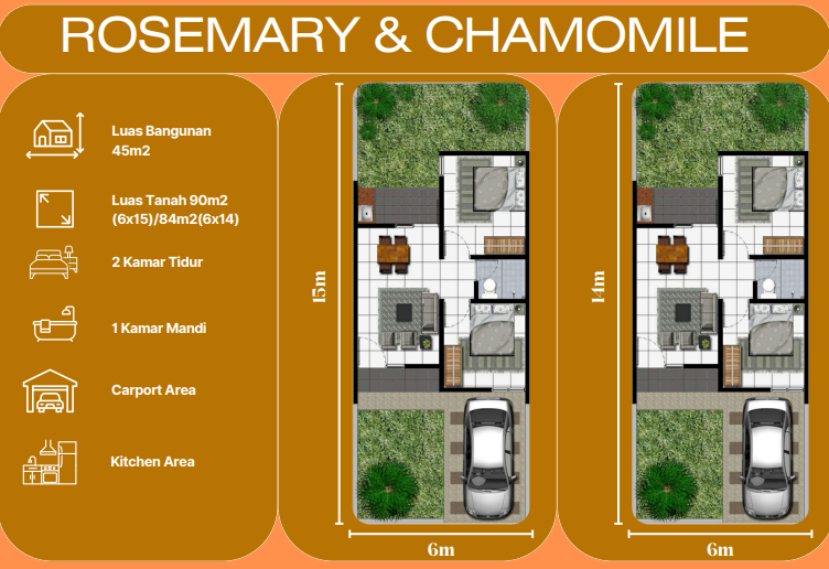 Dijual Rumah Modern Lokasi Strategis Surya Jumputrejo Regency Sidoarjo - Thumbnail 2