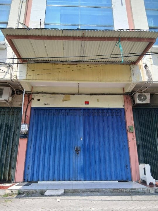 Dijual / Disewakan Ruko 4 Lantai Ex Bank di Tenggilis Lokasi Strategis Surabaya Timur - Image 1