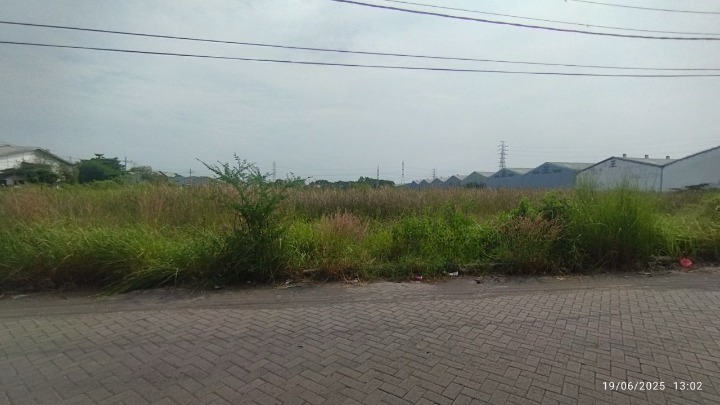 Disewakan Tanah Luas Strategis di Jalan Raya Romokalisari Surabaya Barat - Image 1