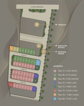 Dijual Rumah Baru Minimalis Nyaman Cluster Grandia Jade Ville, Sidoarjo - Thumbnail 2