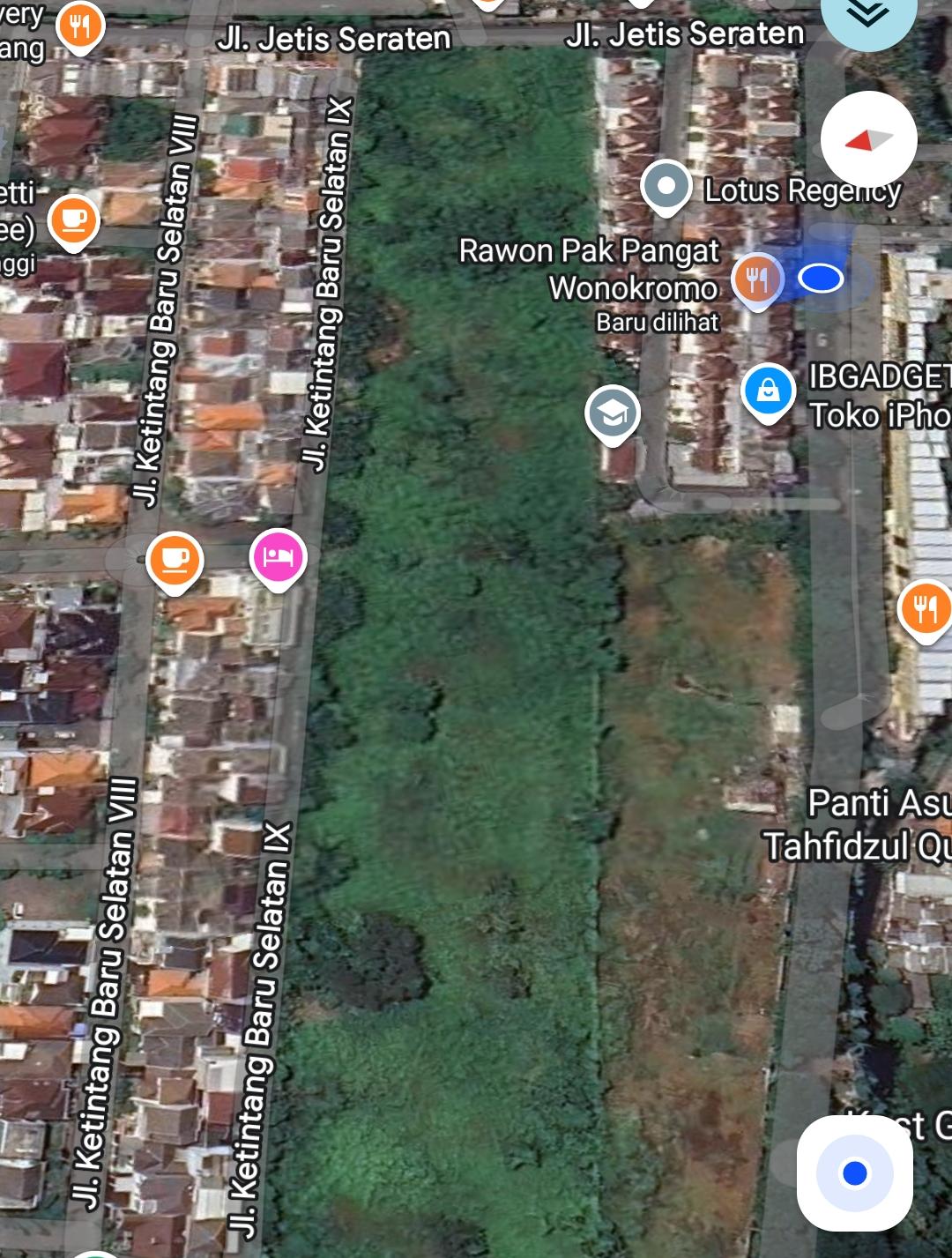 Jual Kavling Tanah 3 Hektar Langka, Jalan Jetis Seraten Lokasi Strategis Surabaya Selatan - Thumbnail 2
