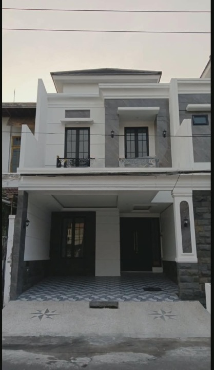 Rumah Baru 2 Lantai Dijual di Kertajaya Indah Timur Surabaya Timur - Image 1