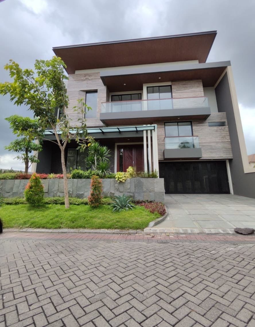 Dijual Rumah Baru Minimalis di Pakuwon Indah Surabaya Barat - Image 1