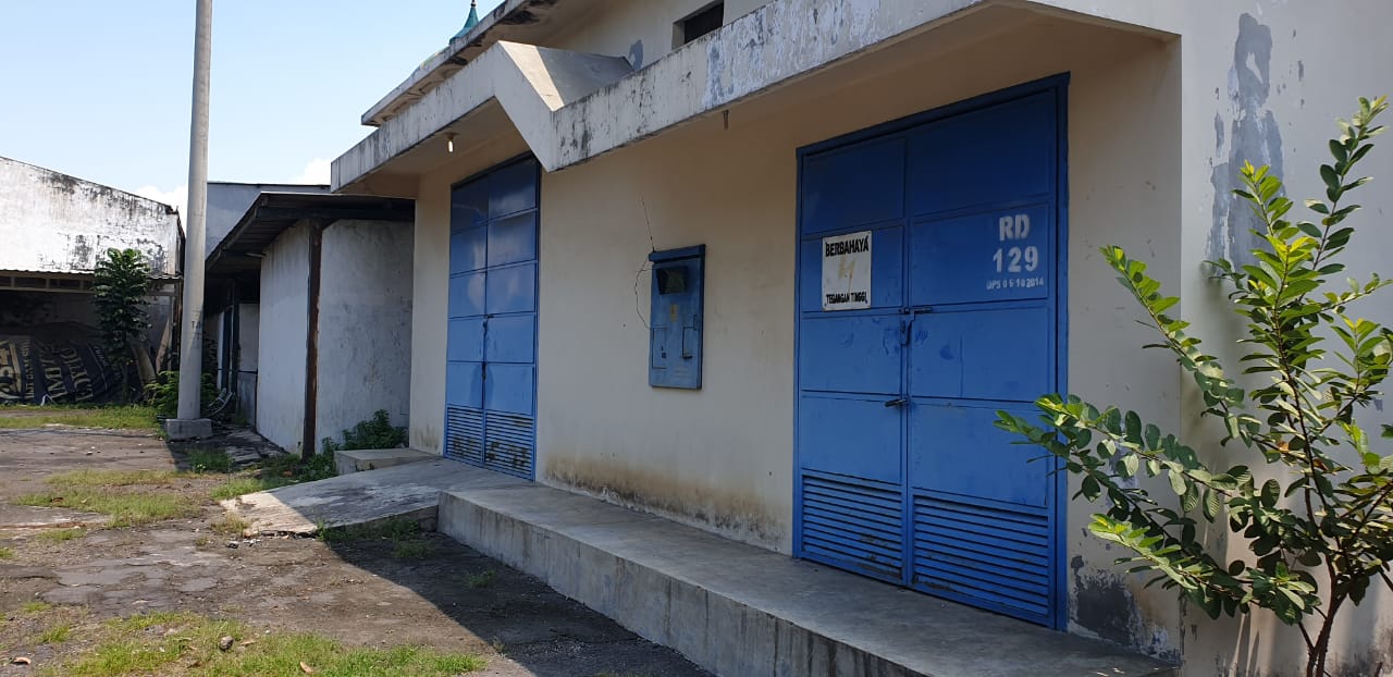 Dijual gudang bekas pabrik di area Sawunggaling Jemundo, Sidoarjo