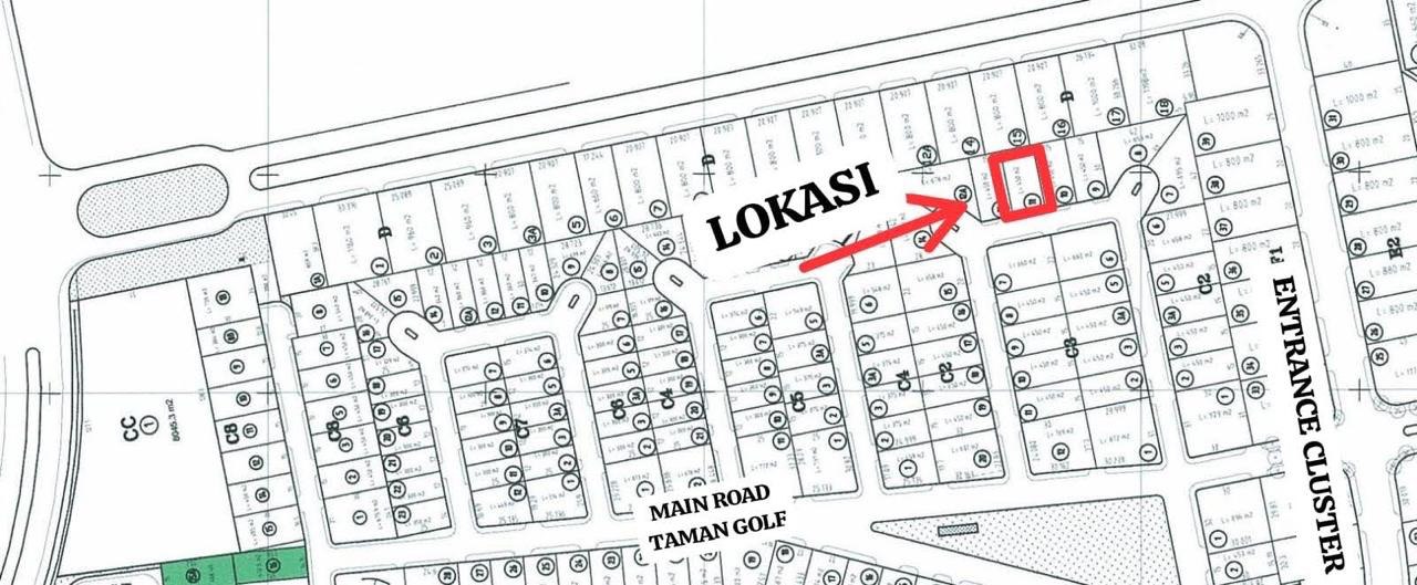 Jual Kavling Premium di Taman Golf Citraland Surabaya Barat - Thumbnail 2