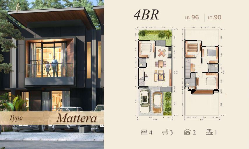 Dijual Rumah Mewah Modern Minimalis di Safira Garden New Cluster Savona, Sidoarjo - Thumbnail 3
