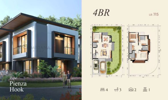 Dijual Rumah Mewah Modern Minimalis di Safira Garden New Cluster Savona, Sidoarjo - Thumbnail 4