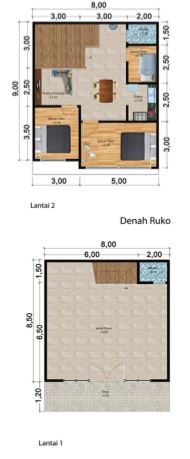 Dijual SOHO Minimalis 2 Lantai dekat Bandara di Juanda City Park, Sidoarjo - Thumbnail 2