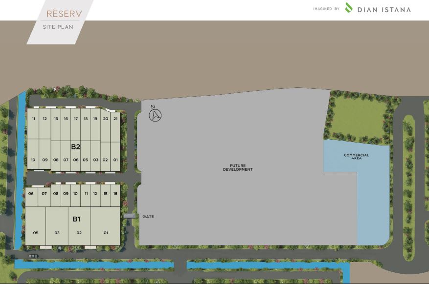 Dijual Rumah Baru Eksklusif dan Mewah di The Revers Dian Istana, Surabaya Barat - Thumbnail 4