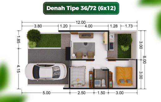 Dijual Rumah Cluster Baru di Breeze Spring Puri Surya Jaya, Sidoarjo - Thumbnail 3