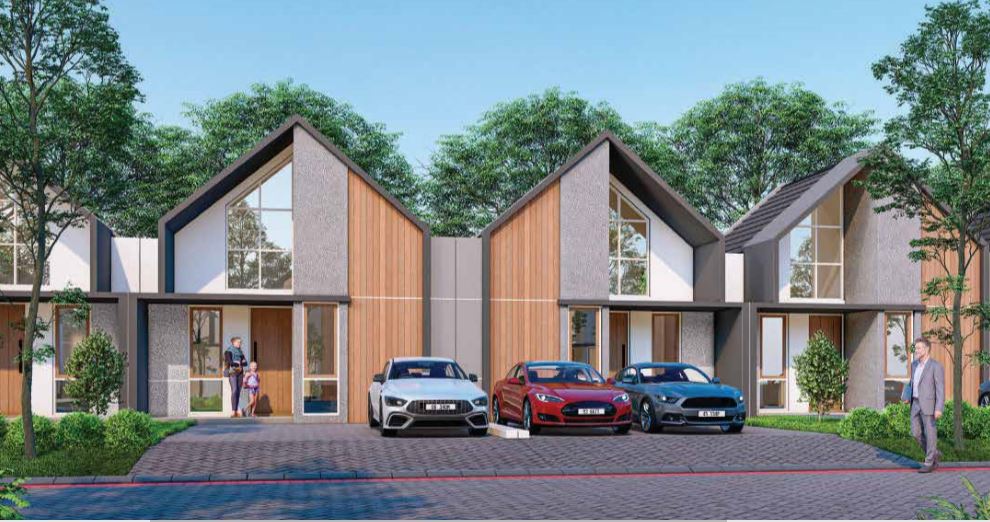 Dijual Rumah Baru Modern di Cluster Breeze View Puri Surya Jaya, Sidoarjo - Thumbnail 6