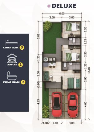 Dijual Rumah Baru Premium di Cluster Breeze Terrace Puri Surya Jaya, Sidoarjo - Thumbnail 4